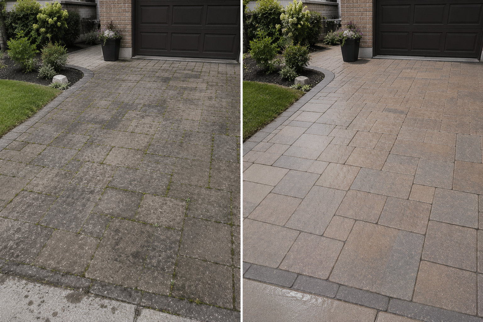 Front Driveway Restoration