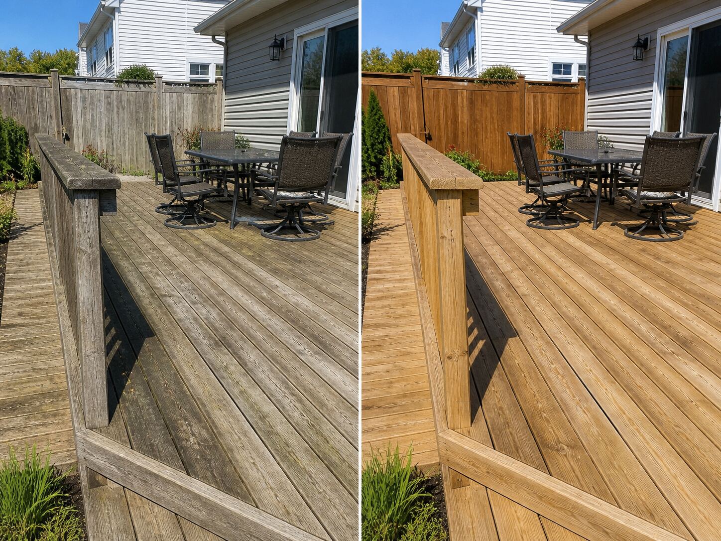 Backyard Deck Restoration
